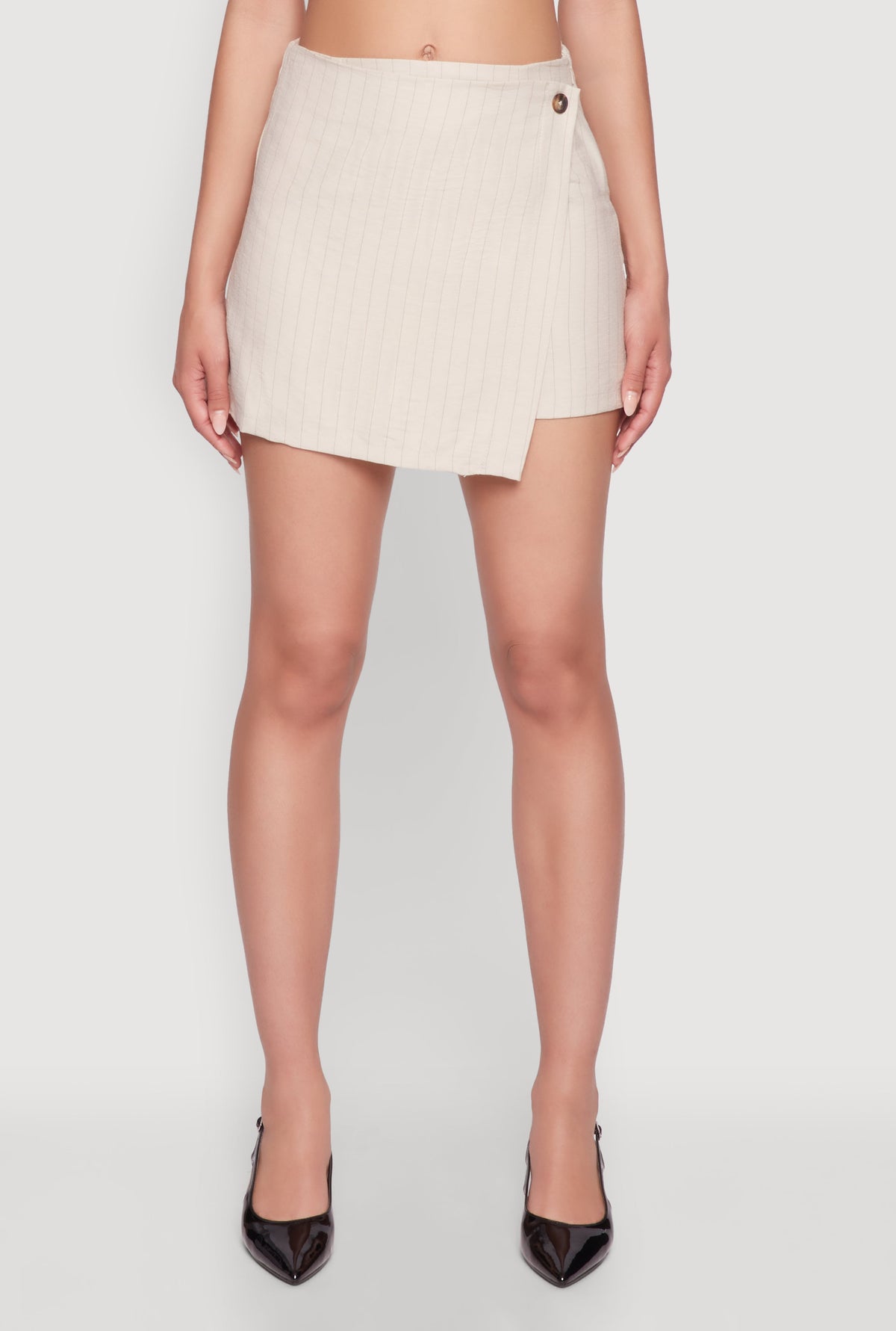 Pinstripe Skort