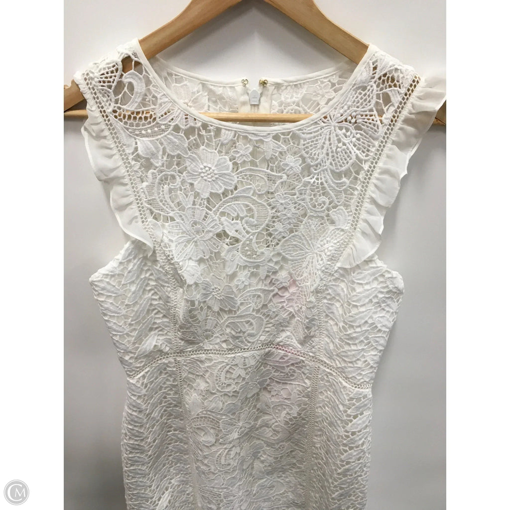 Dress Designer By Lilly Pulitzer In White, Size: M