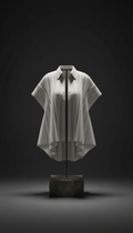 Concrete White Layered Shirt
