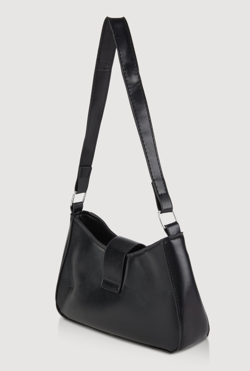 Buckle Detail Shoulder Bag