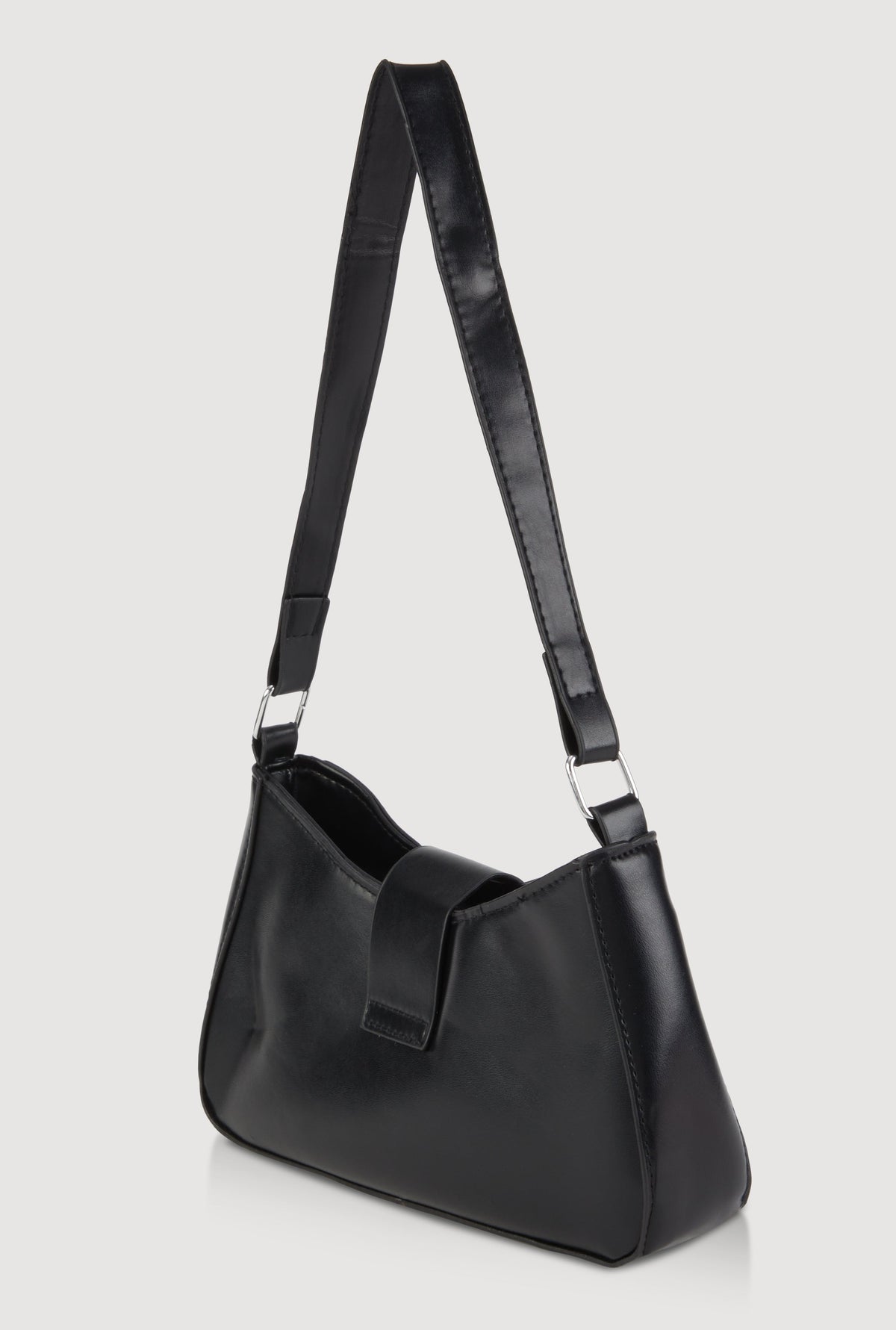 Buckle Detail Shoulder Bag