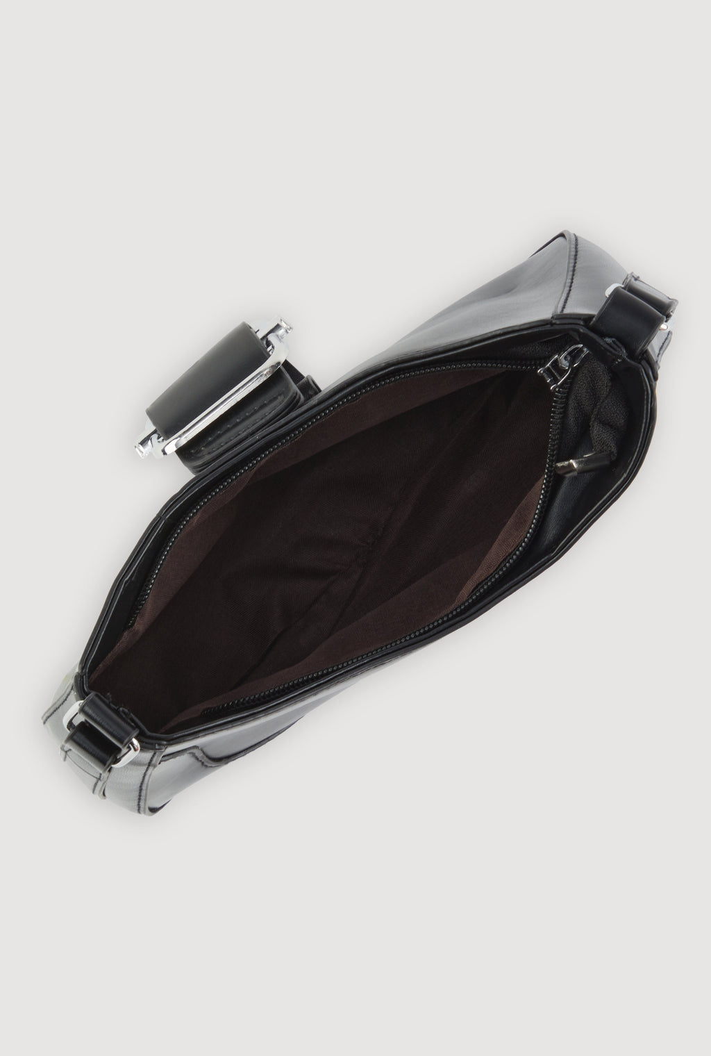 Buckle Detail Shoulder Bag