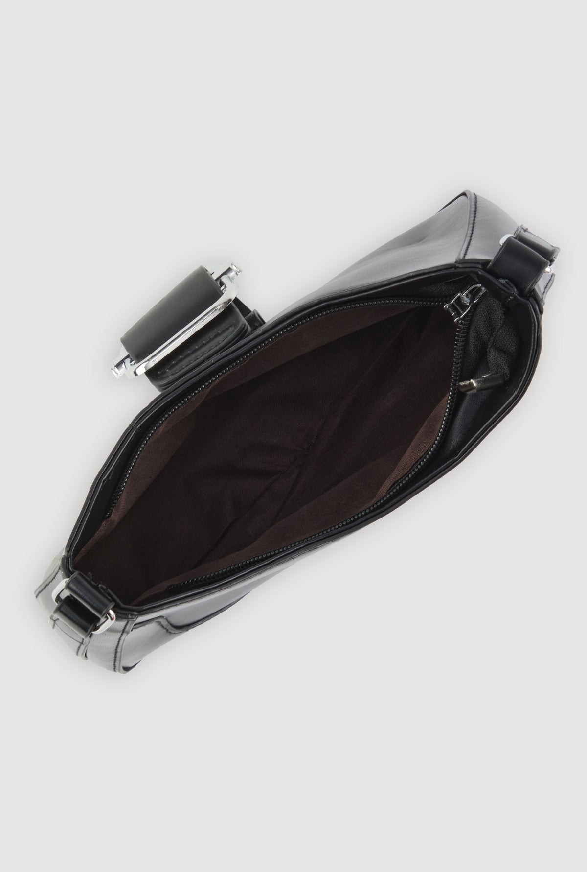 Buckle Detail Shoulder Bag