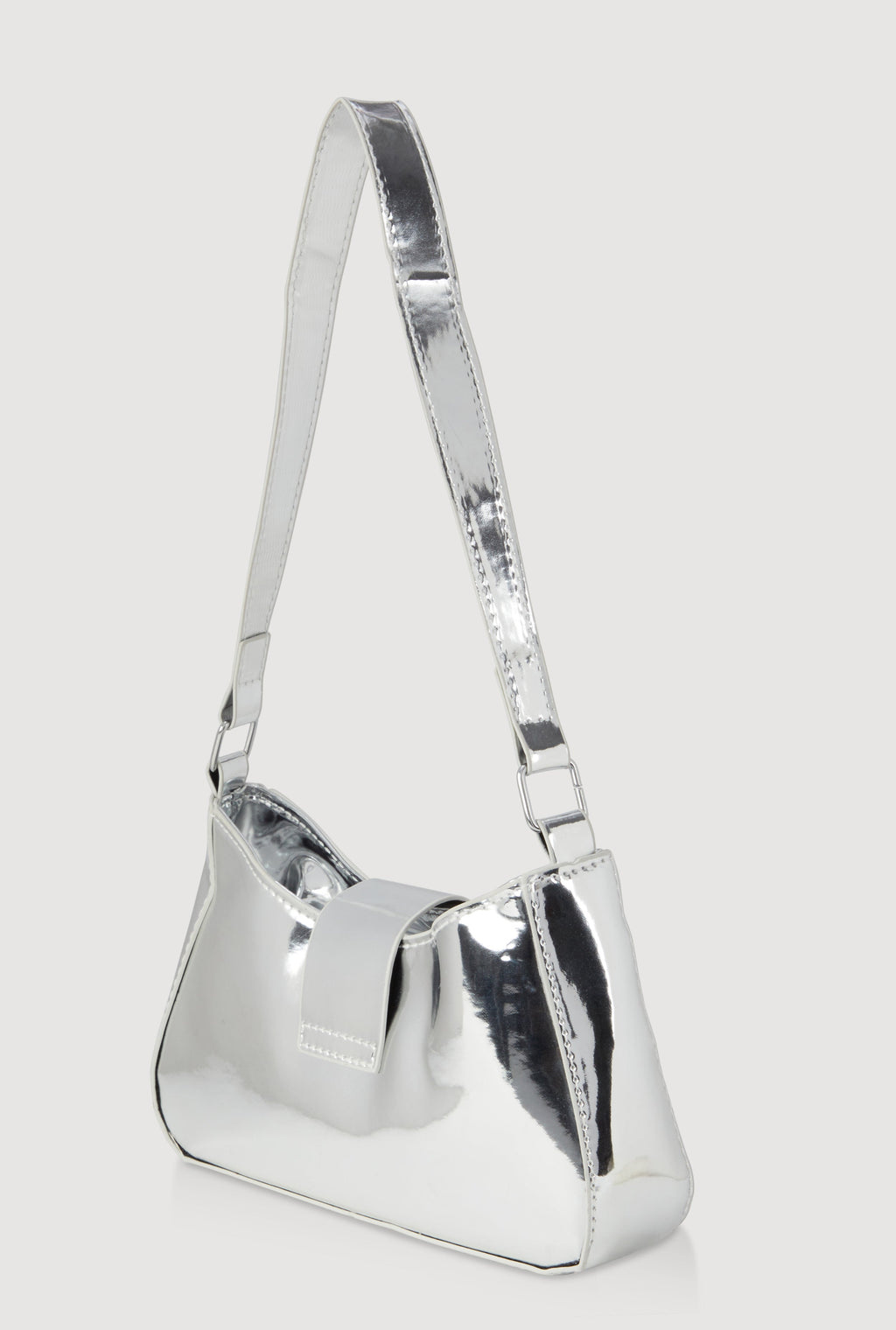 Buckle Detail Shoulder Bag