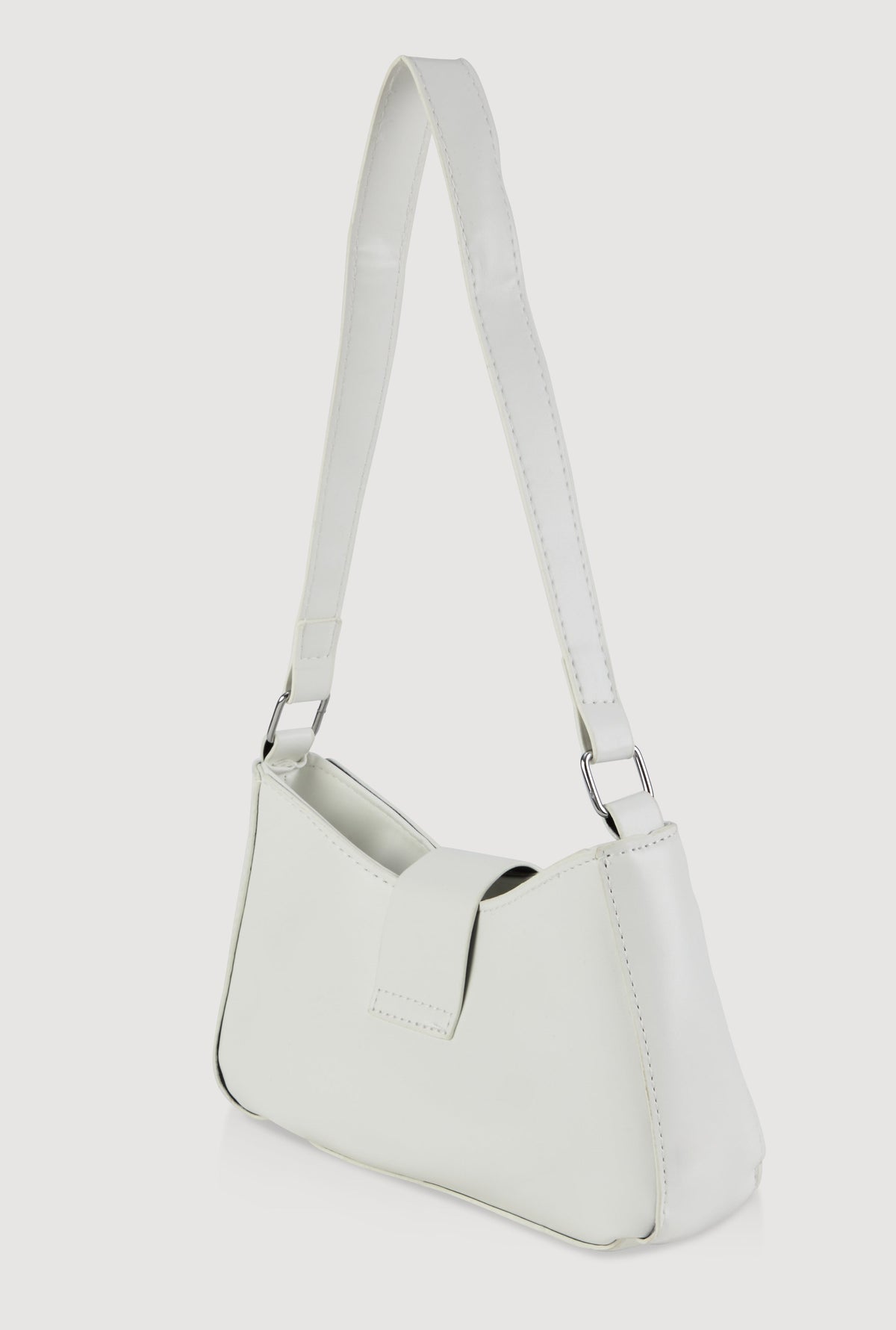 Buckle Detail Shoulder Bag