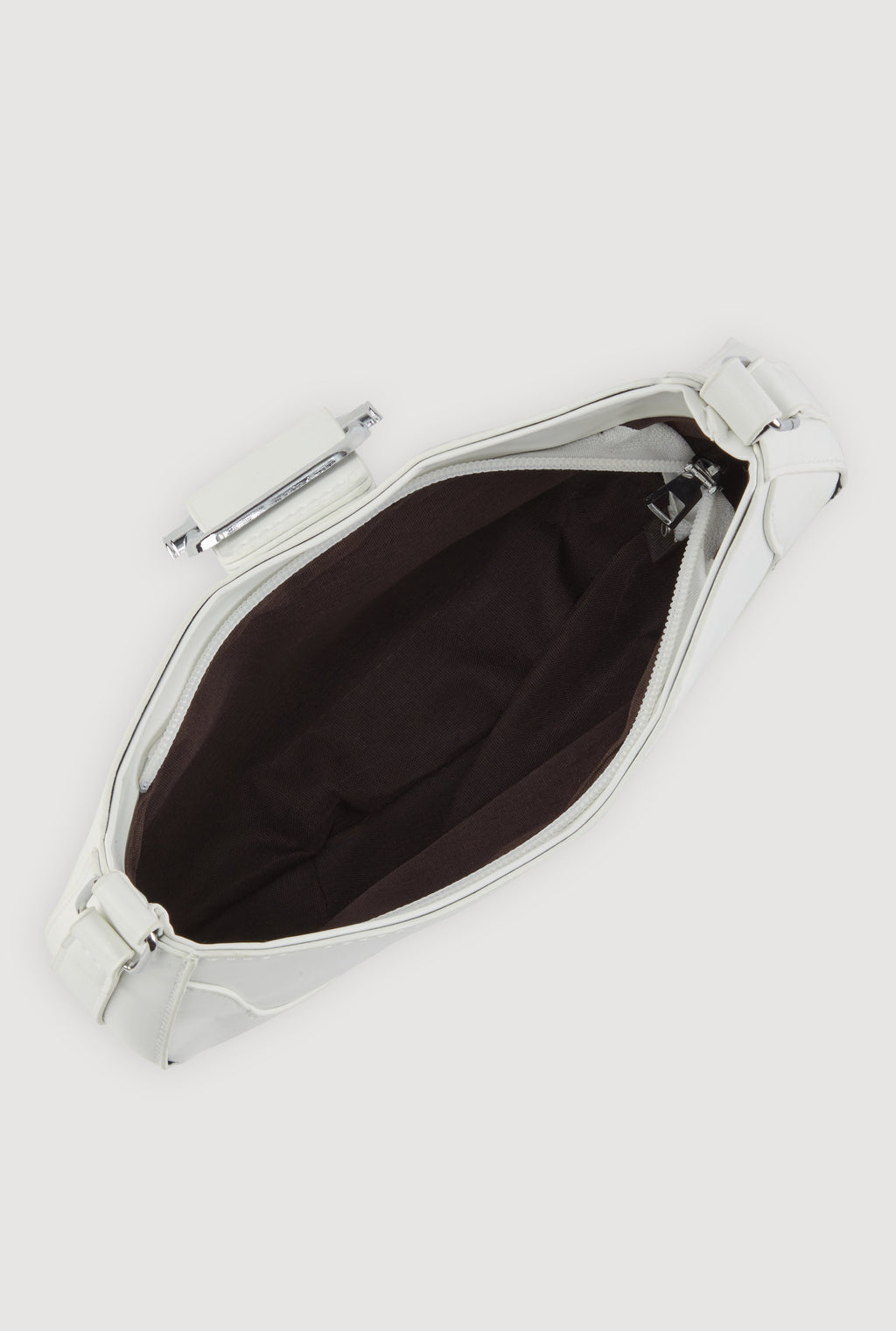 Buckle Detail Shoulder Bag