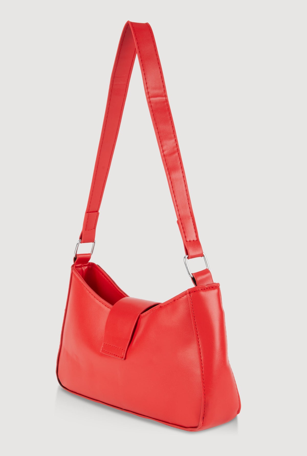 Buckle Detail Shoulder Bag