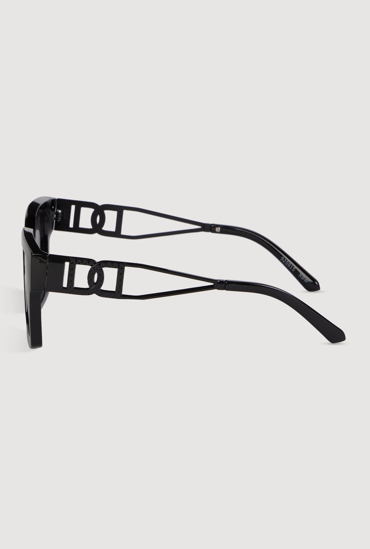 Cut Out Detail Square Sunglasses