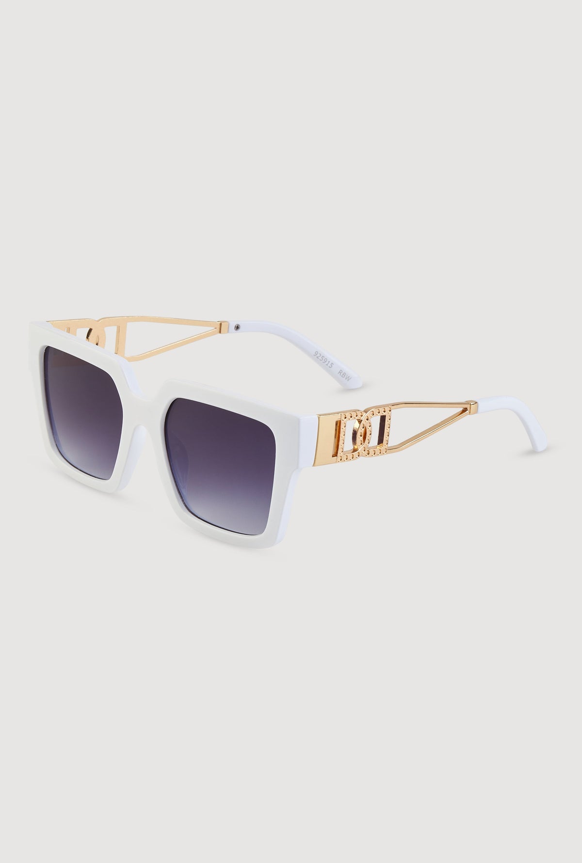 Cut Out Detail Square Sunglasses