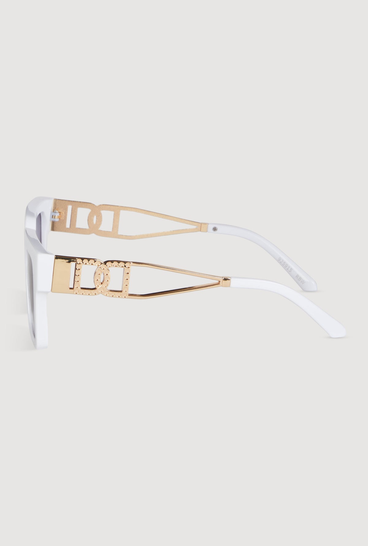 Cut Out Detail Square Sunglasses