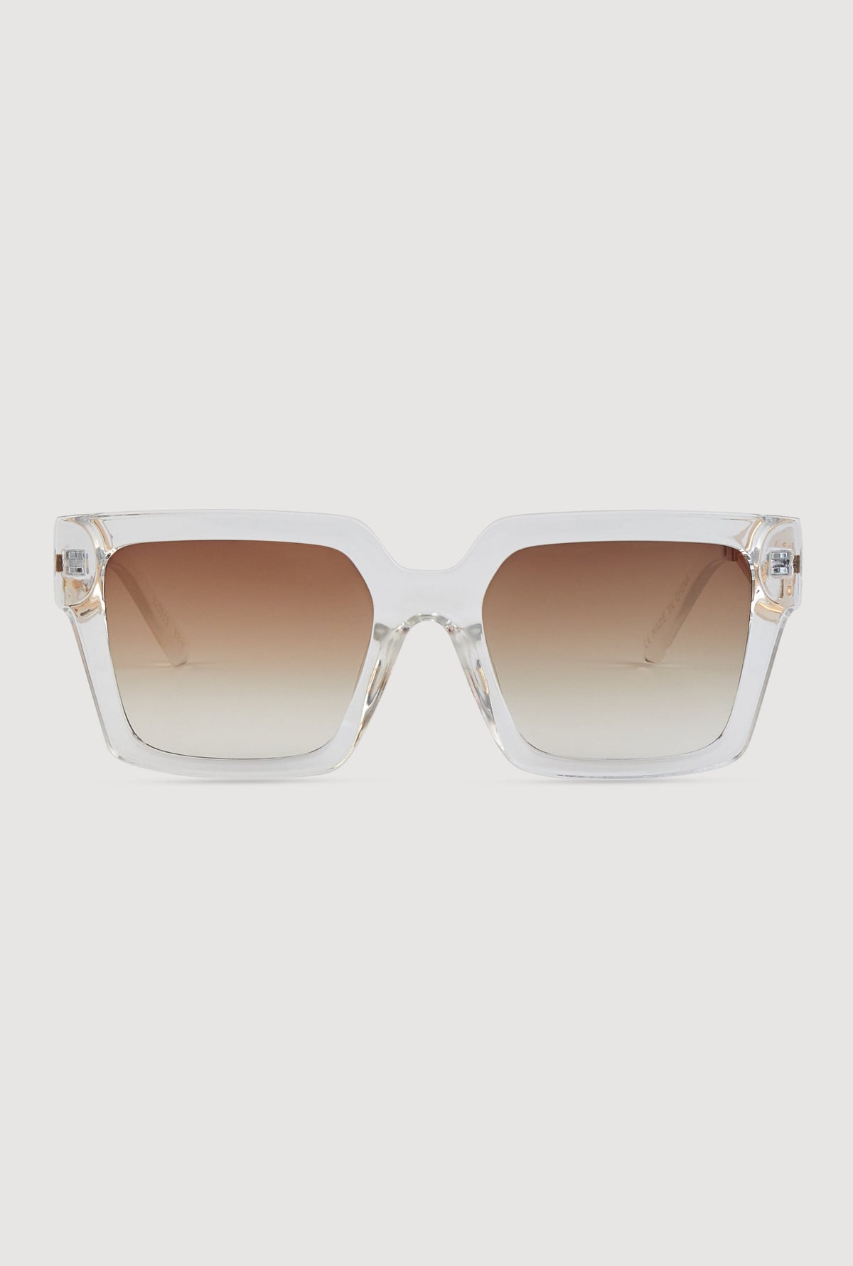 Cut Out Detail Square Sunglasses