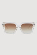 Cut Out Detail Square Sunglasses