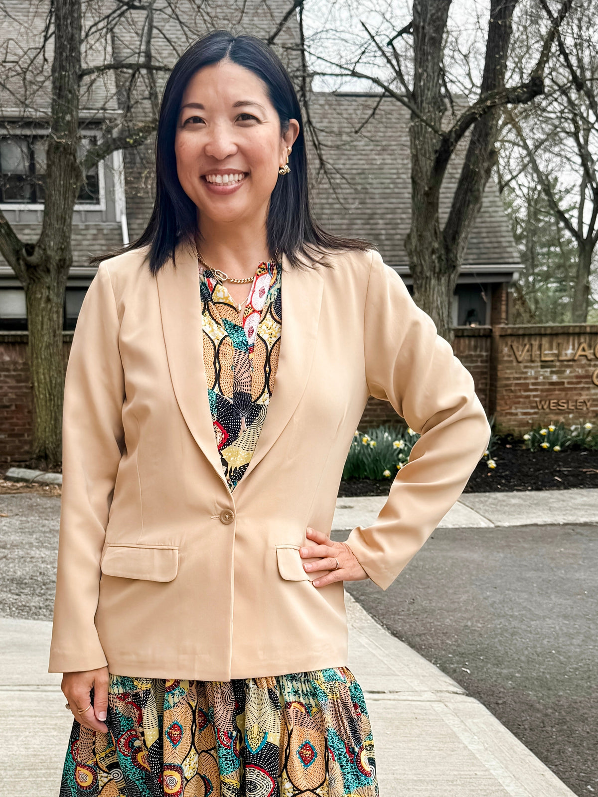 Bella Viscose Blazer