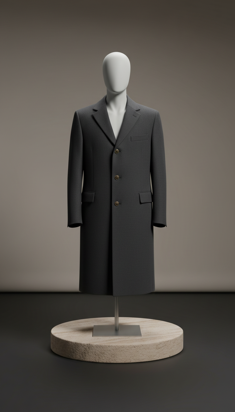 City Dusk Tailored Overcoat